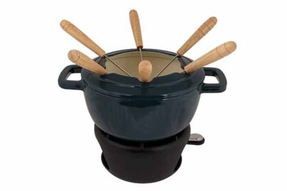 Fontestic Fondueset Green Heron &nbsp;<br />&Oslash; 18 cm · gietijzer