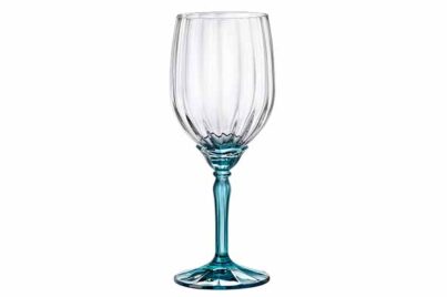 Florian Wijnglas Blauw 38cl